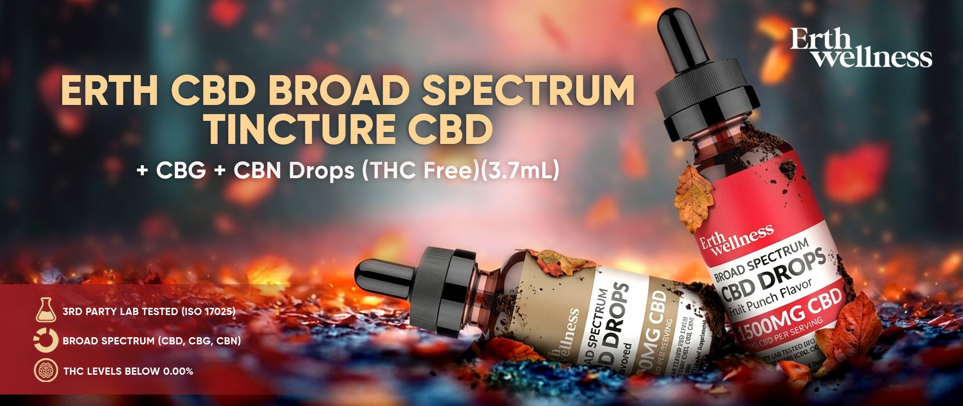 ERTH CBD Broad Spectrum